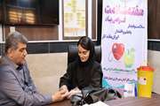 پایش سلامت کارکنان شهرداری چهاردانگه با تمرکز بر قند خون ، فشار خون ، و تغذیه سالم